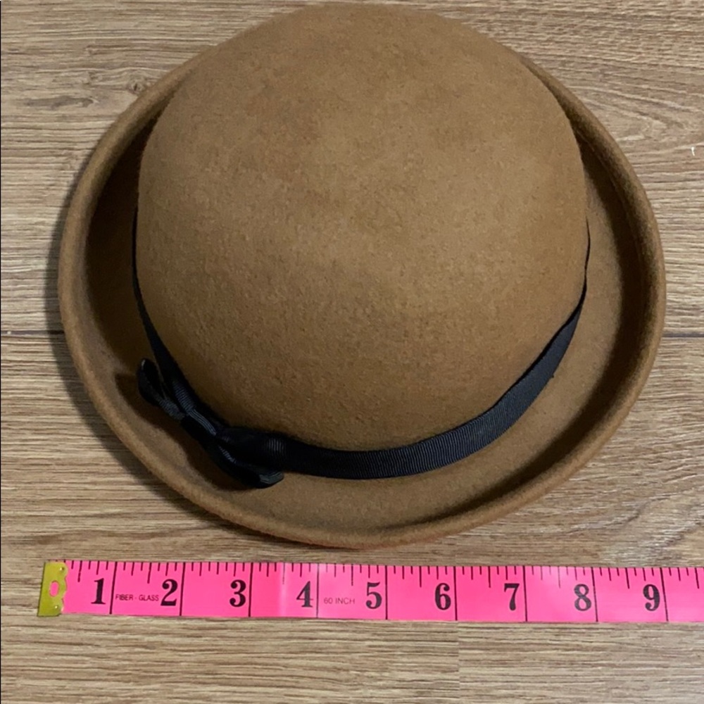 Cute roll brim bowler hat